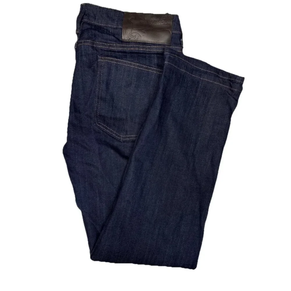 Naked & Famous Skinny Guy Indigo Power Stretch Jeans Men 34X28 - Picture 1 of 7